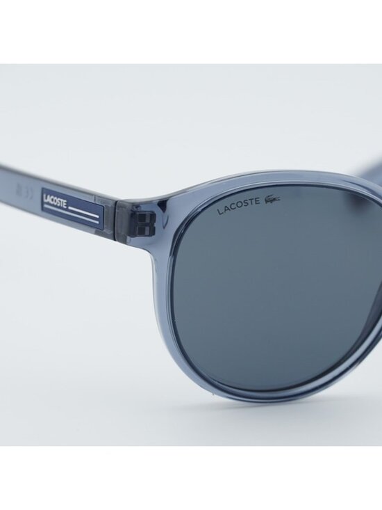 Lacoste L6055S N 038 Sunglasses Grey Round Frame, Grey Lenses main image 6